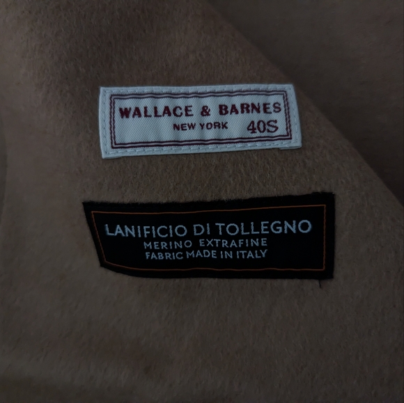 NWT Wallace & Barnes chore blazer in Italian camel hair - size 40S - Picture 5 of 16